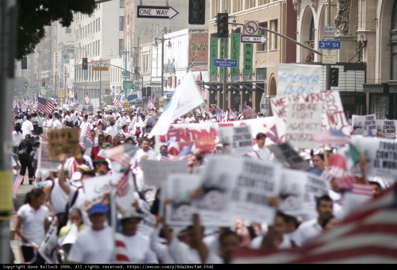 People Marching Towards Change