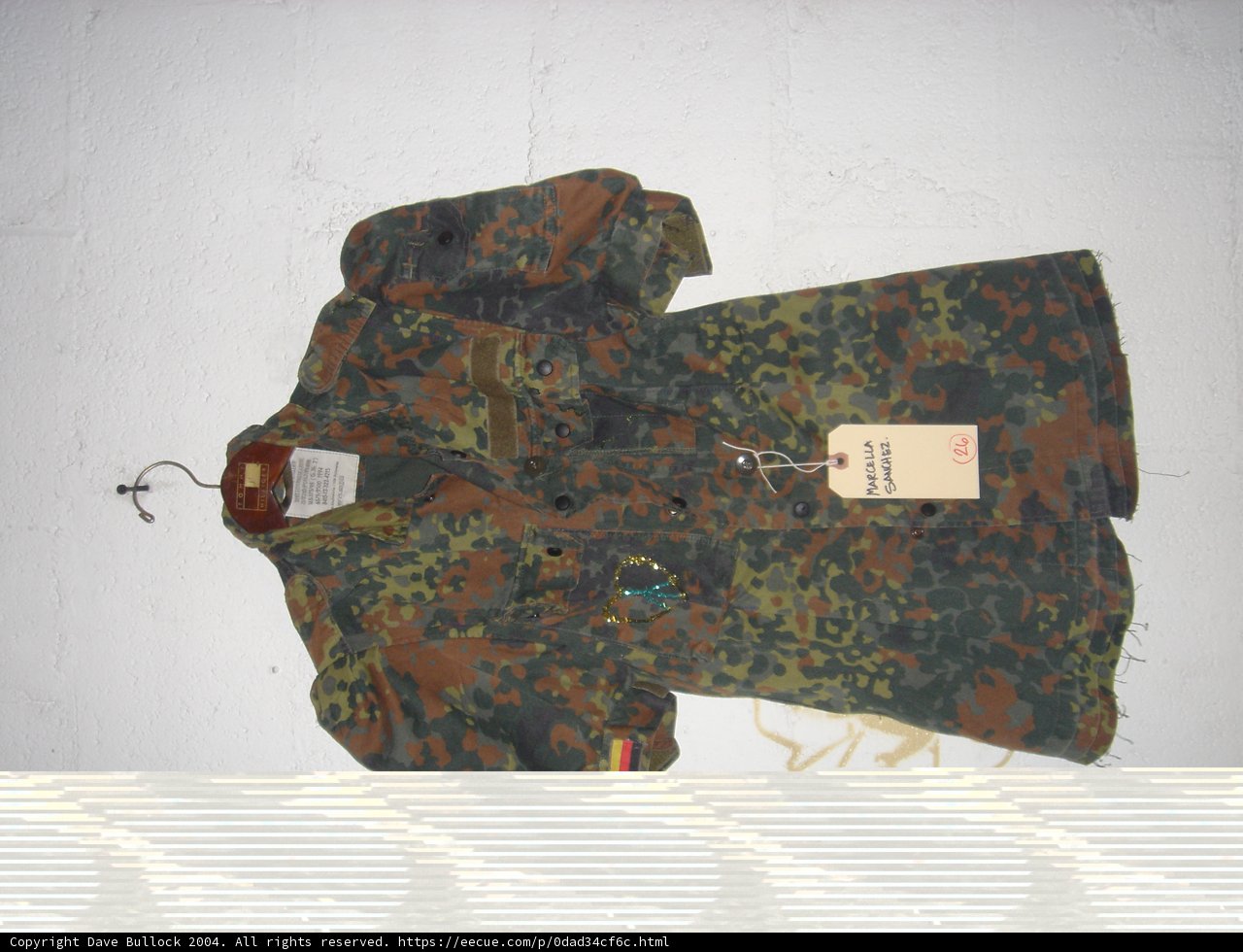Camouflage Shirt with Tag