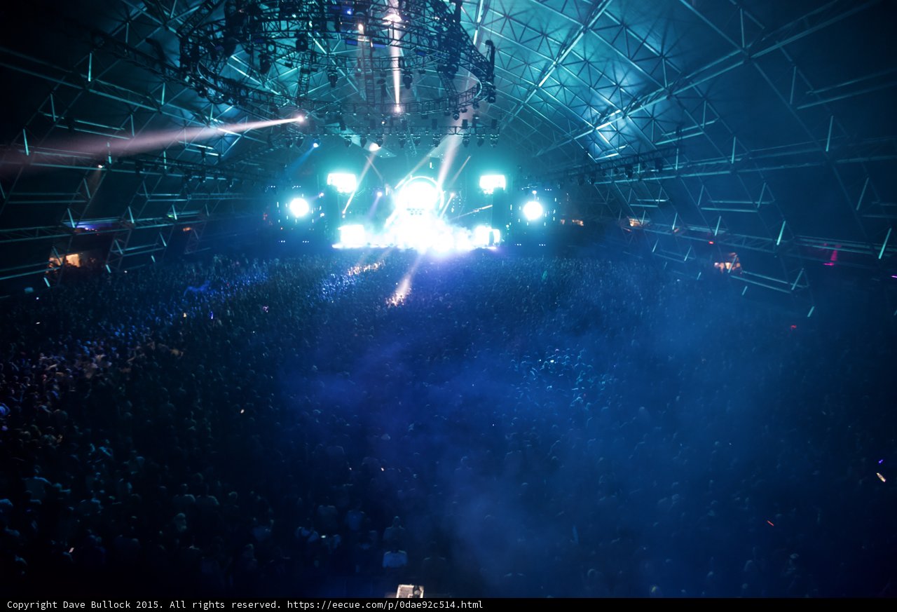 Lights and Smoke at Coachella 2015