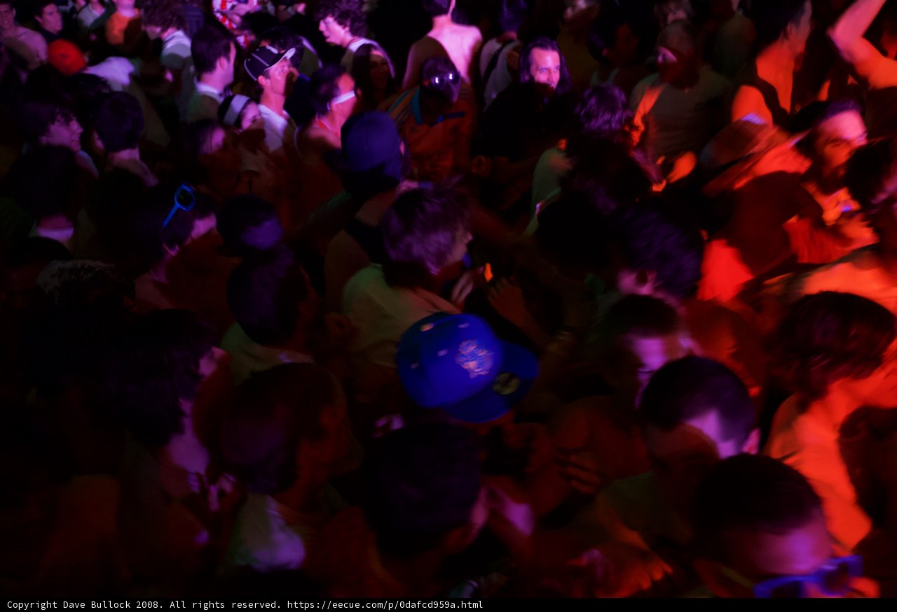 Neon Nightlife: Partygoers at Coachella 2008