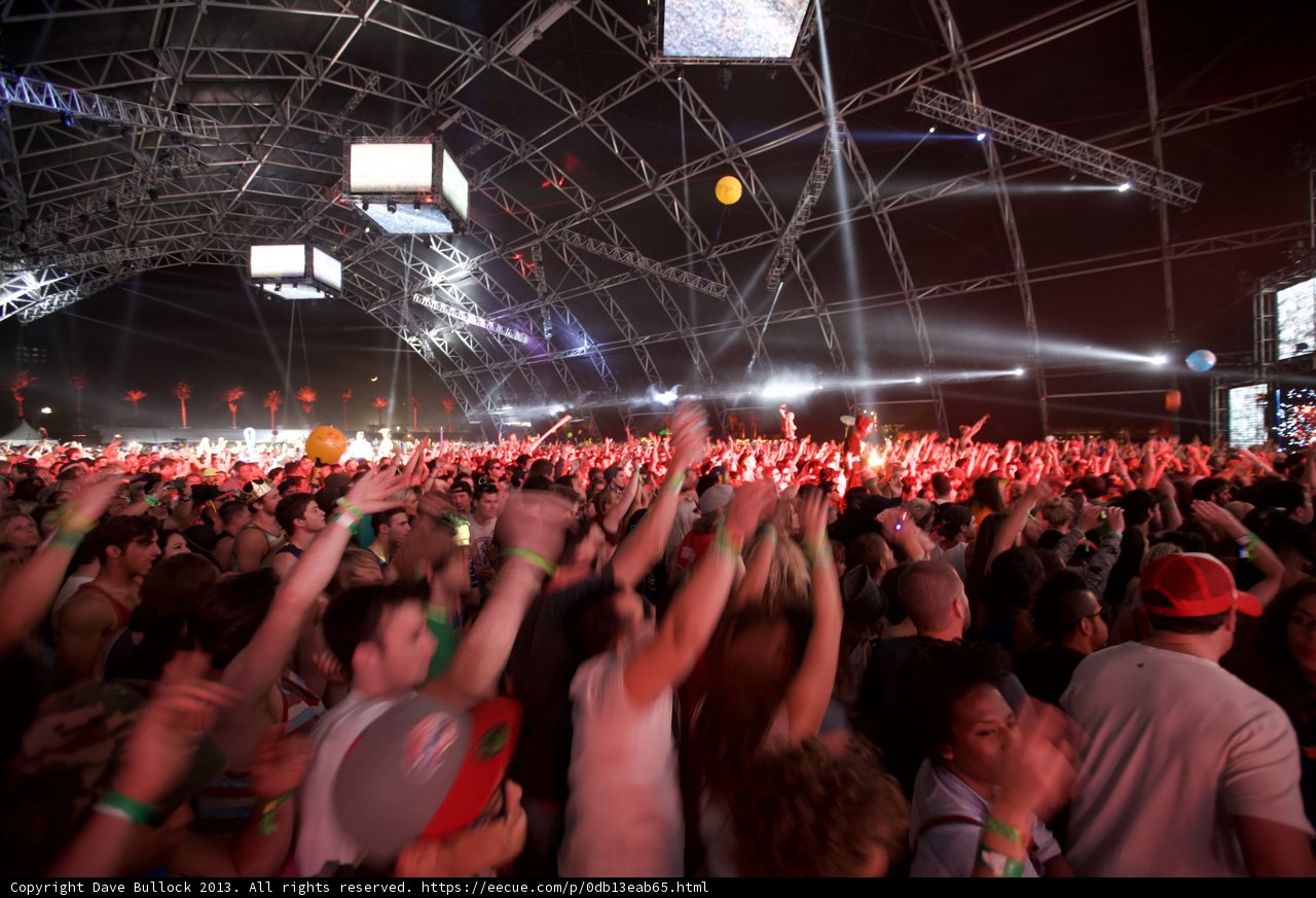 Coachella Crowd Goes Wild