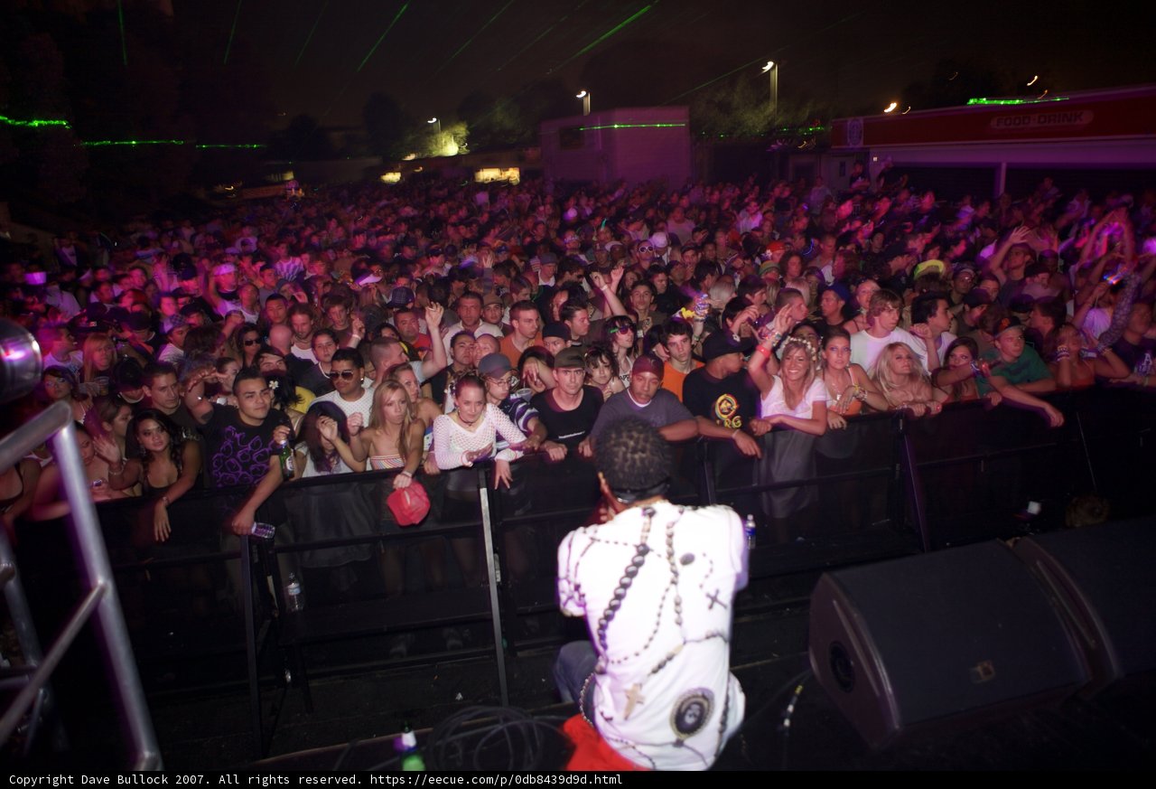 Electric Night: Gao Lin Rocks the Crowd at 2007 EDC Concert
