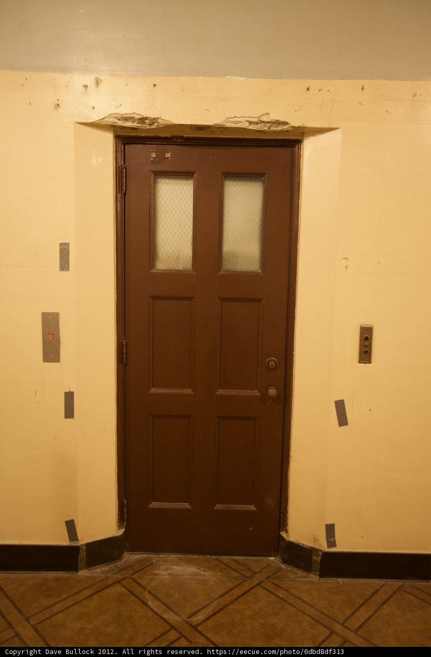 The Elegant Brown Door