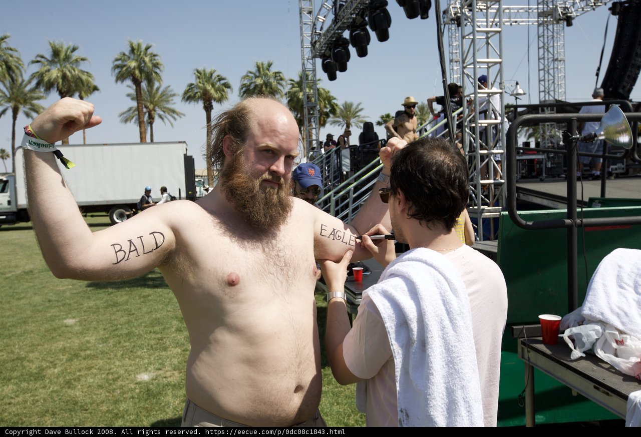 Tim Harrington and His Tattoo