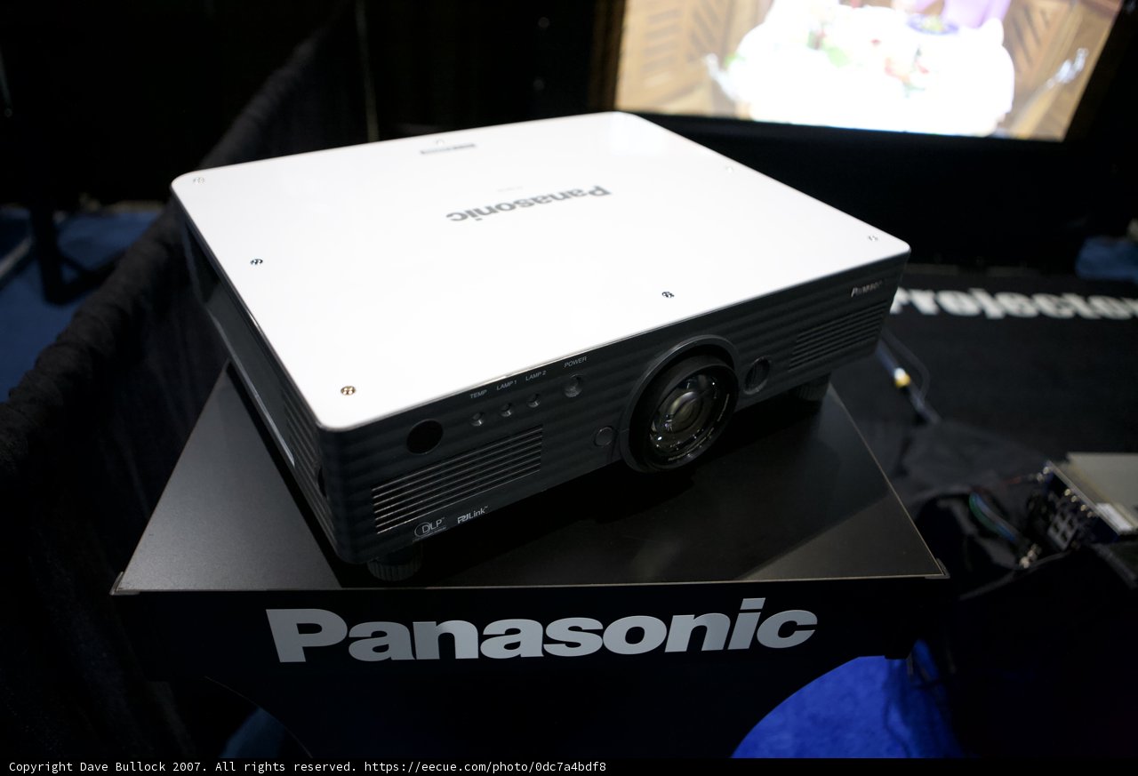 Panasonic's HD-LP120 Projector Brings the Theater Home
