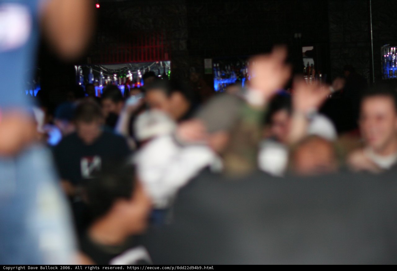 Blurred Nightlife at Urban Club