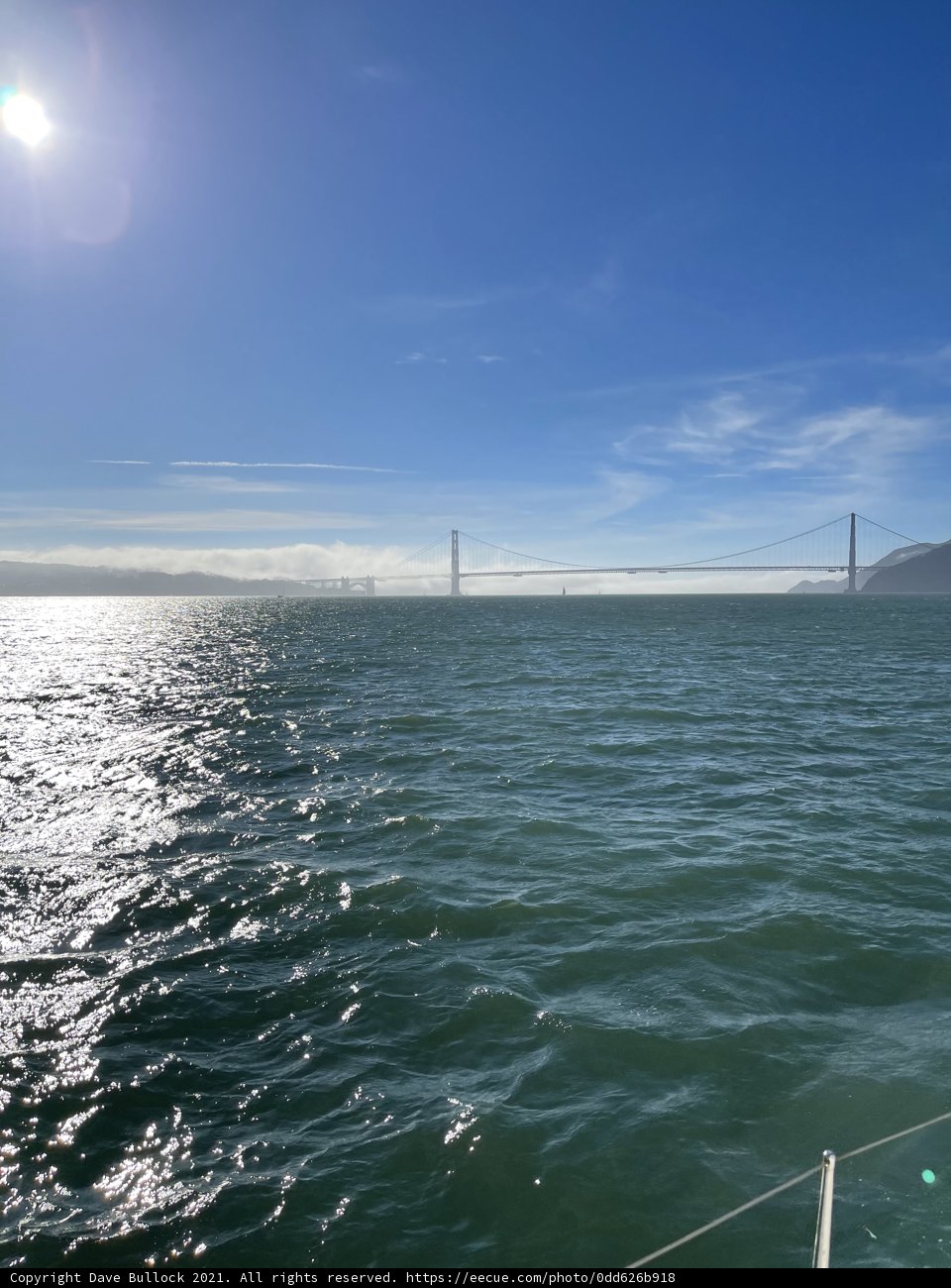 Crossing the Golden Gate Bridge