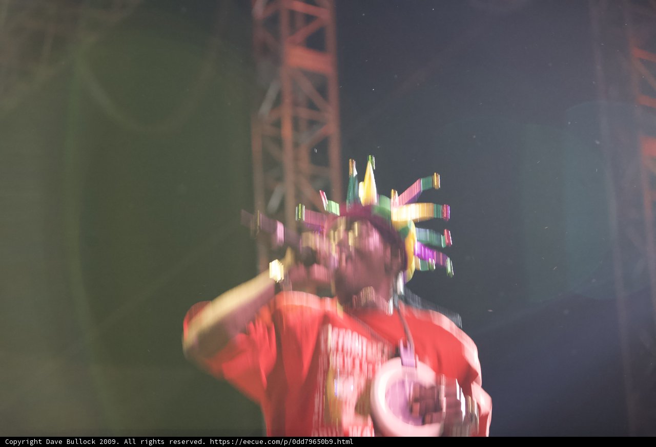 Colorful Headdress Performance at Coachella 2009