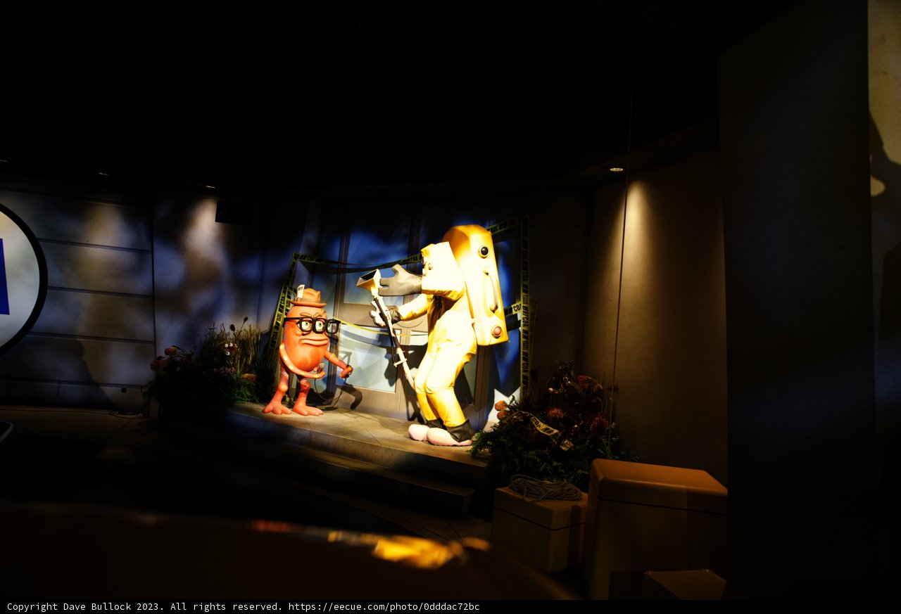 Enchanting Statue Encounter at Disneyland