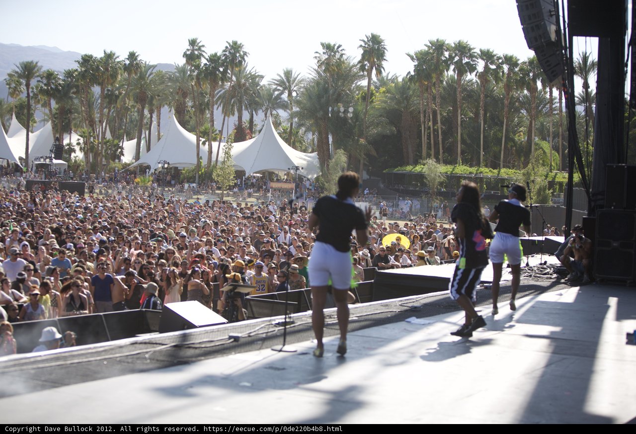 Coachella Concert Crowd Goes Wild