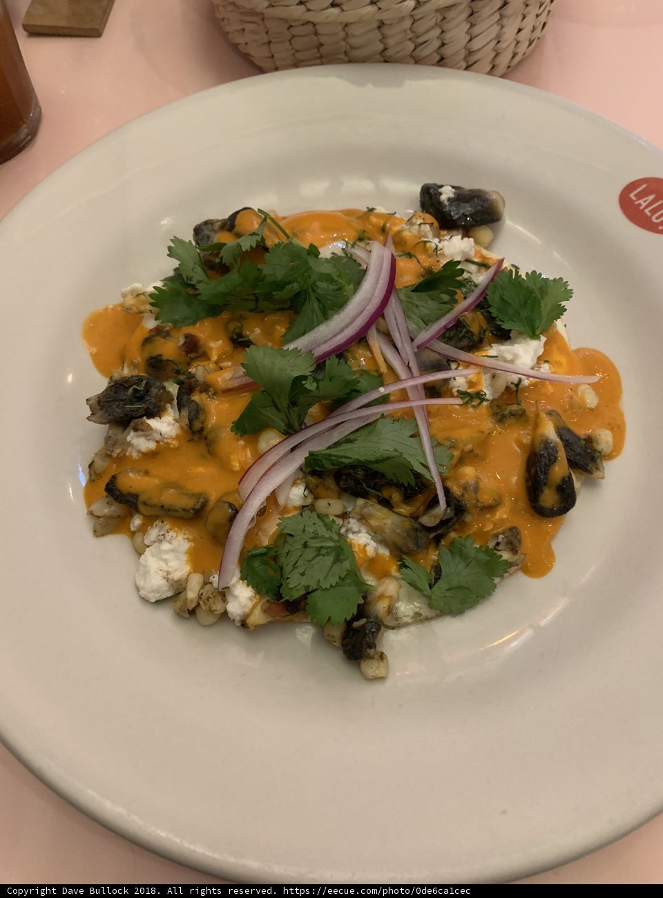 Cheesy Mushroom Onion Plate