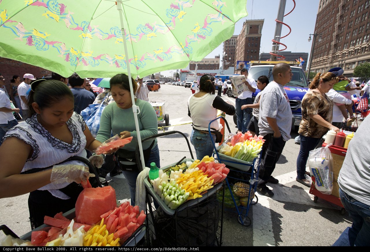 Street Market Fruits and Vegetables