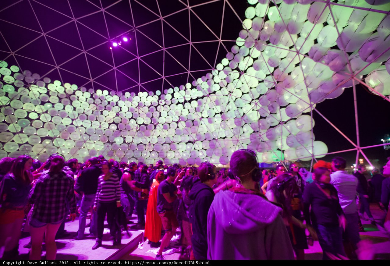 Balloon-filled Dome Party