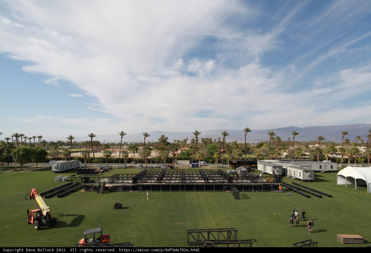 Stage on the Green Lawn