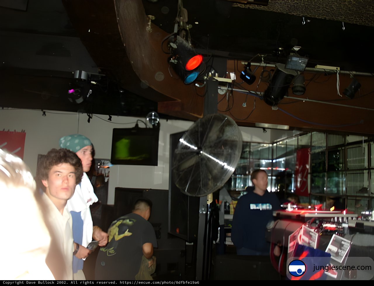 Underground DJ Performance in Electronic Music Venue
