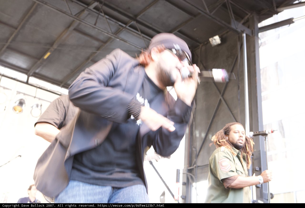 Entertainer in Black Jacket Leads Grand Performance