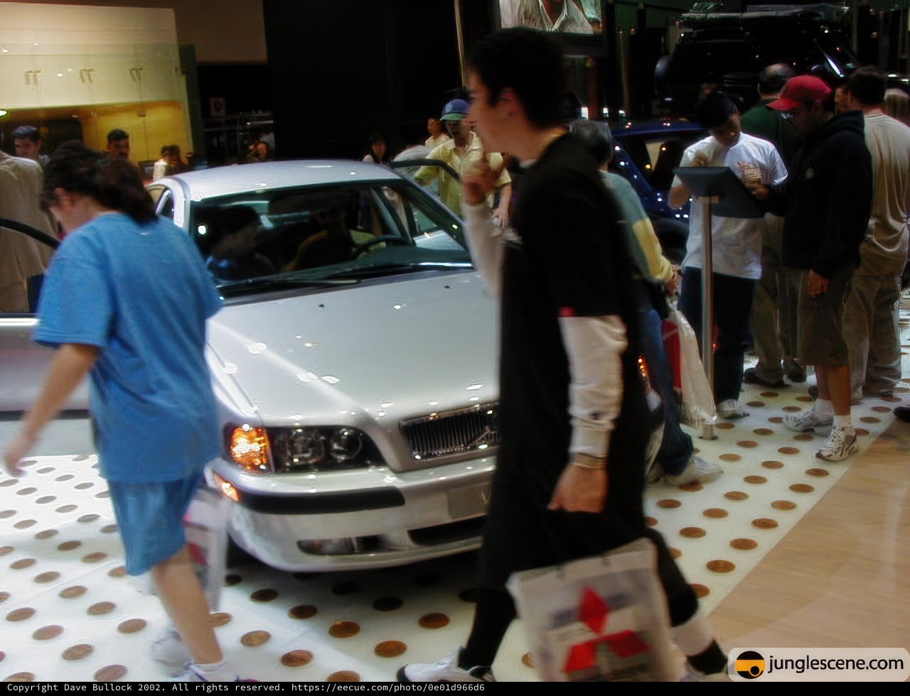 Walking Through the Cars