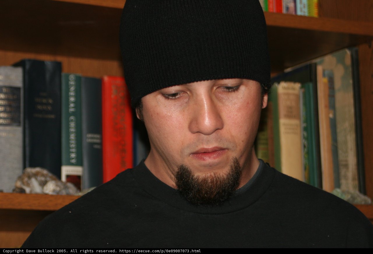 Black Beanie Guy in the Library