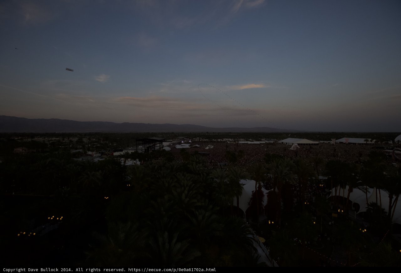 Sunset Silhouette from Hotel Rooftop