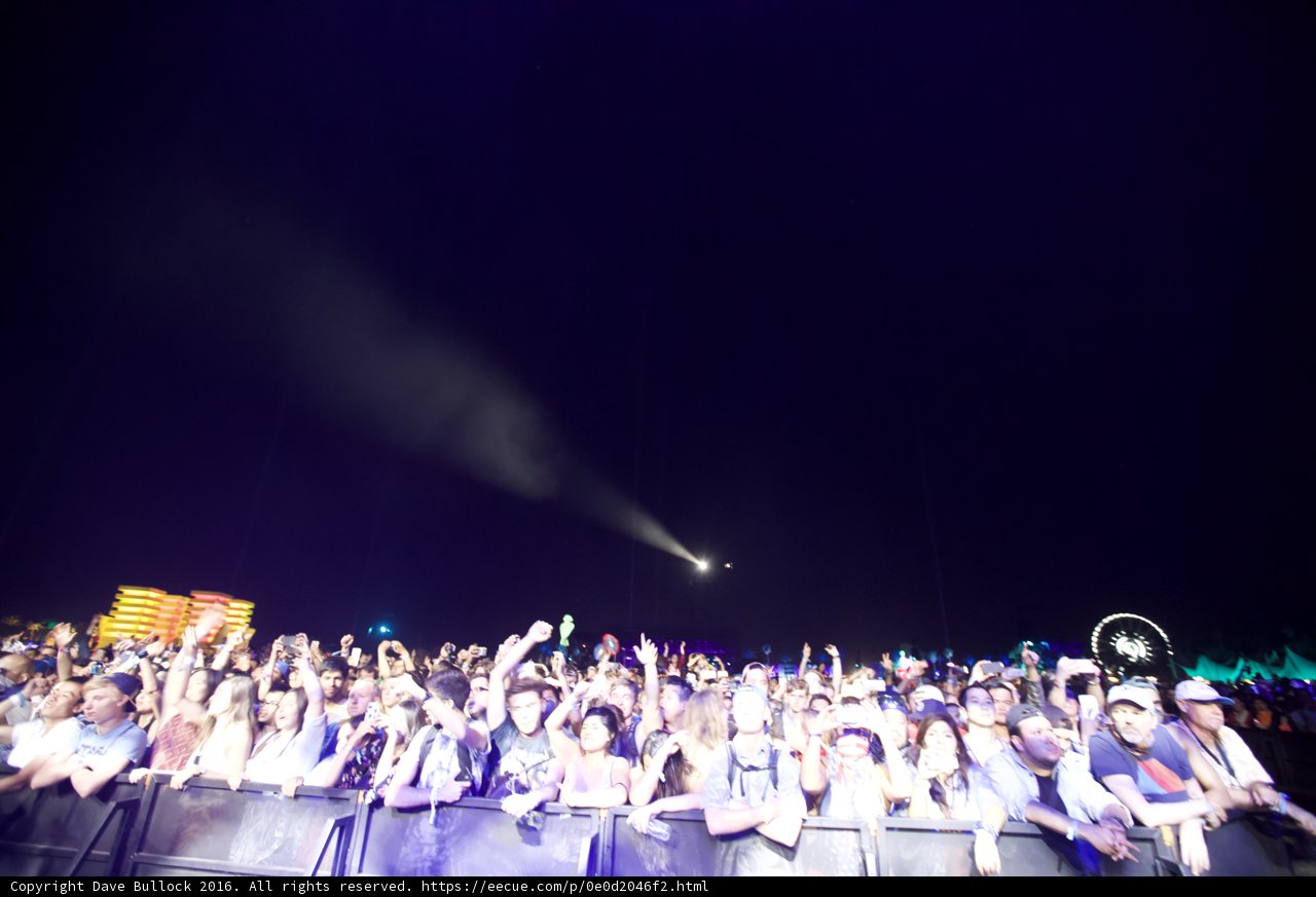 Crowd Goes Wild at Coachella Concert