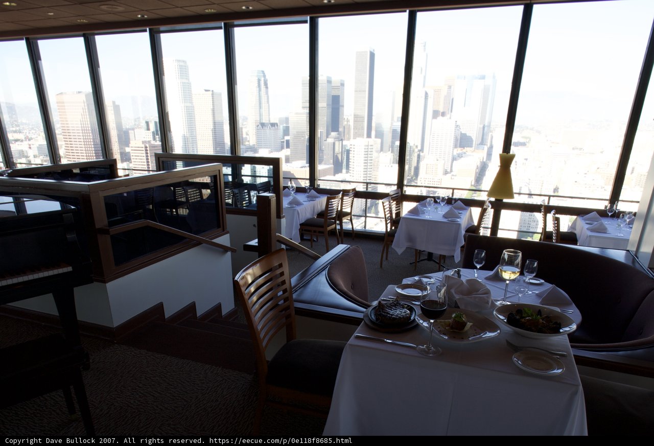 Scenic Dining at the Skyview Restaurant