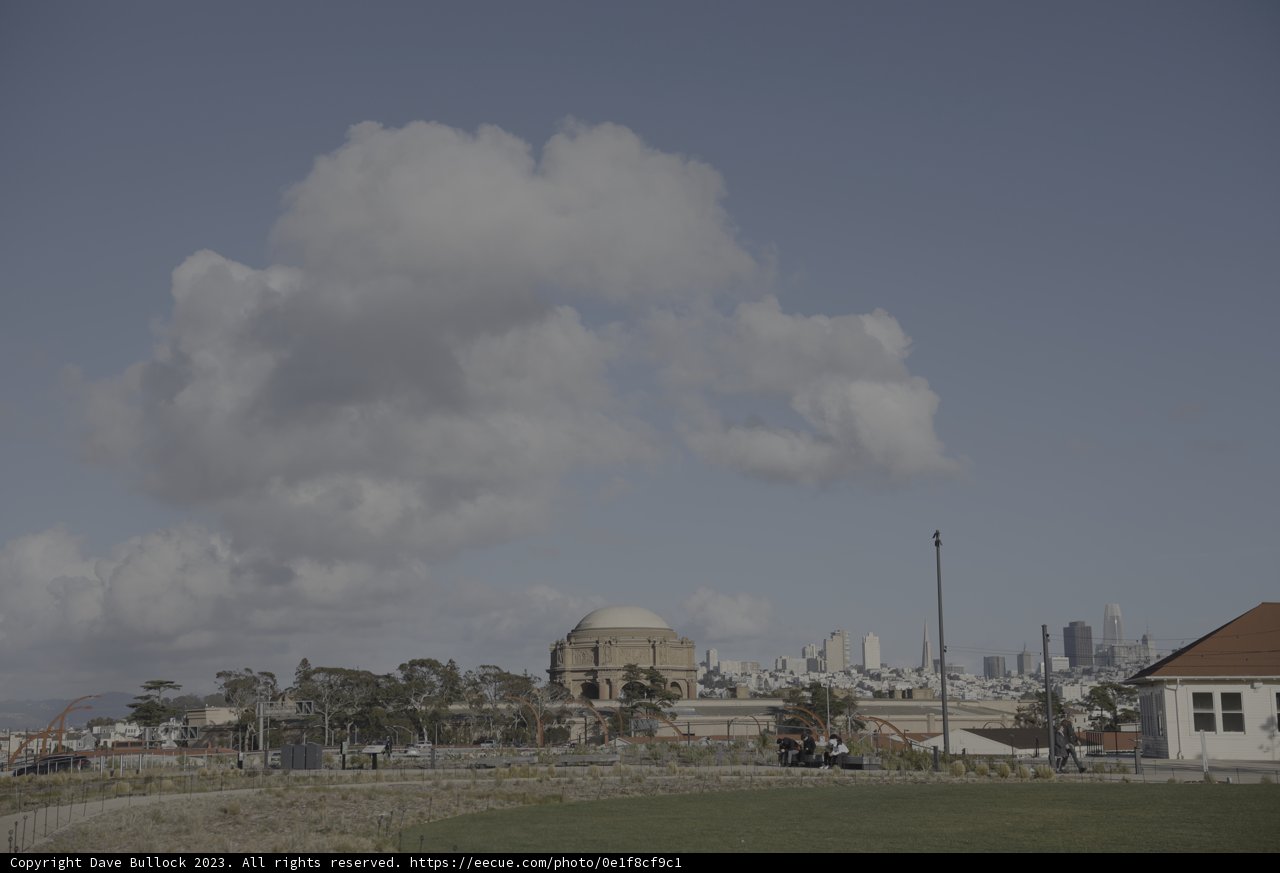 Kite Flying with a City View