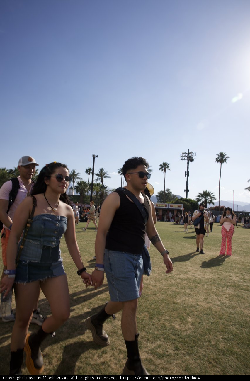 Sunny Strides at Coachella 2024