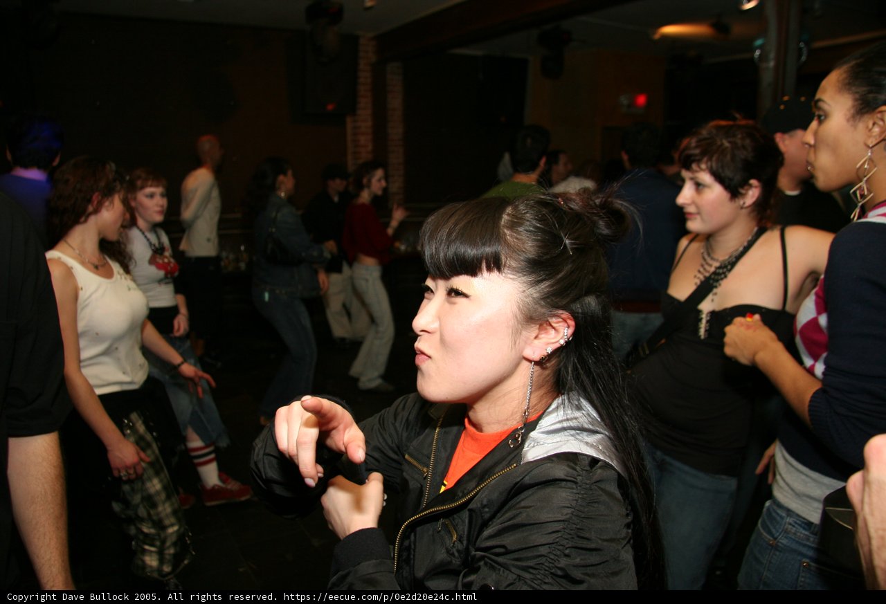 Nightlife Crowd at the Pub