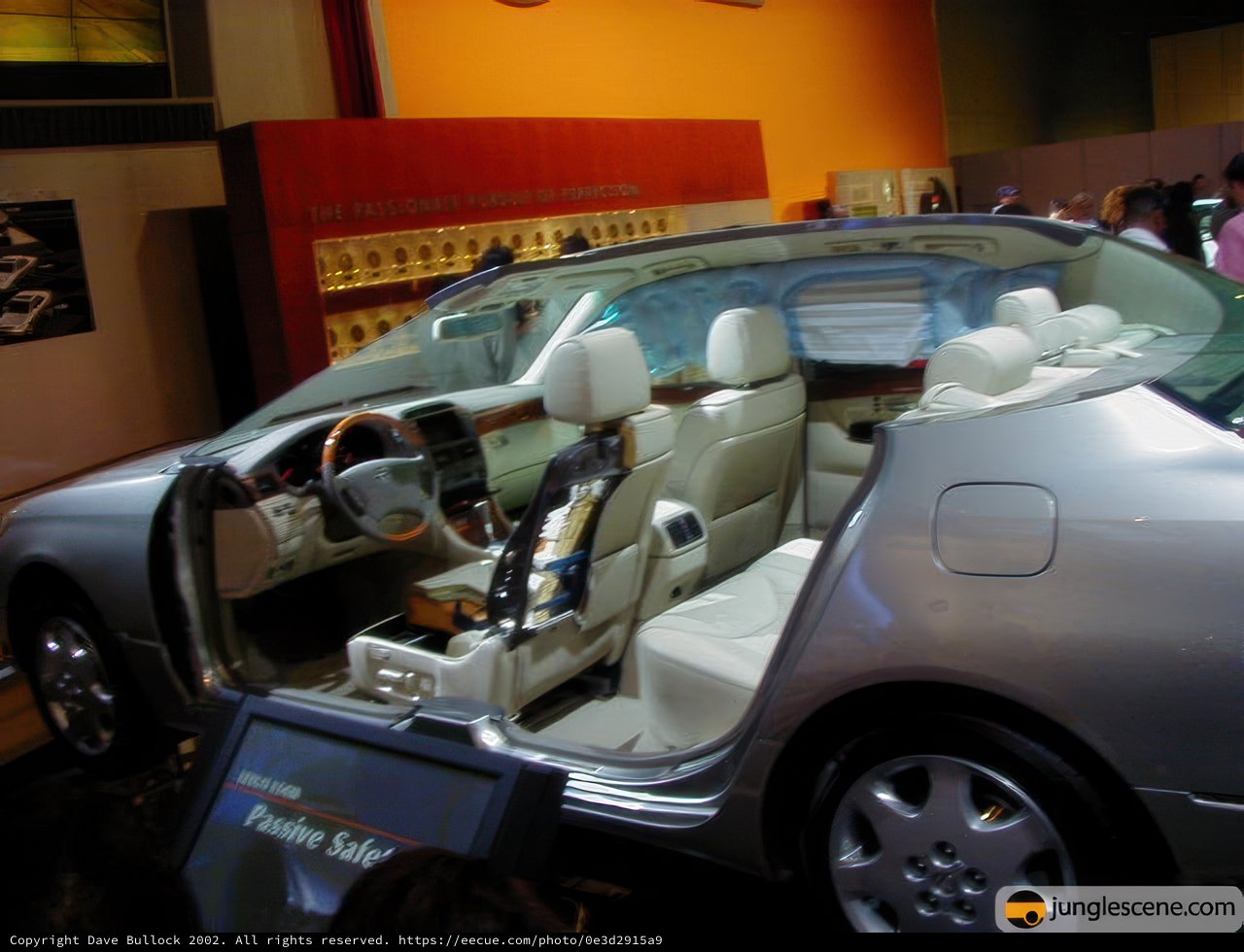Two-Seater Sports Car with Alloy Wheels