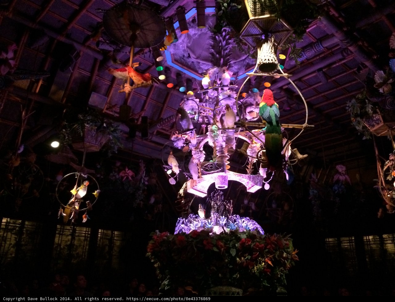 Spectacular Chandelier Illuminates Disneyland Park