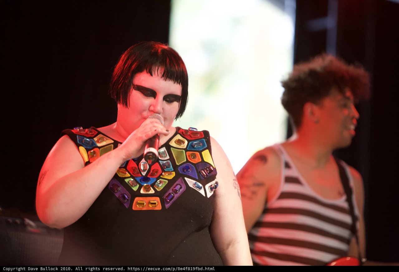 Beth Ditto Rocks Coachella