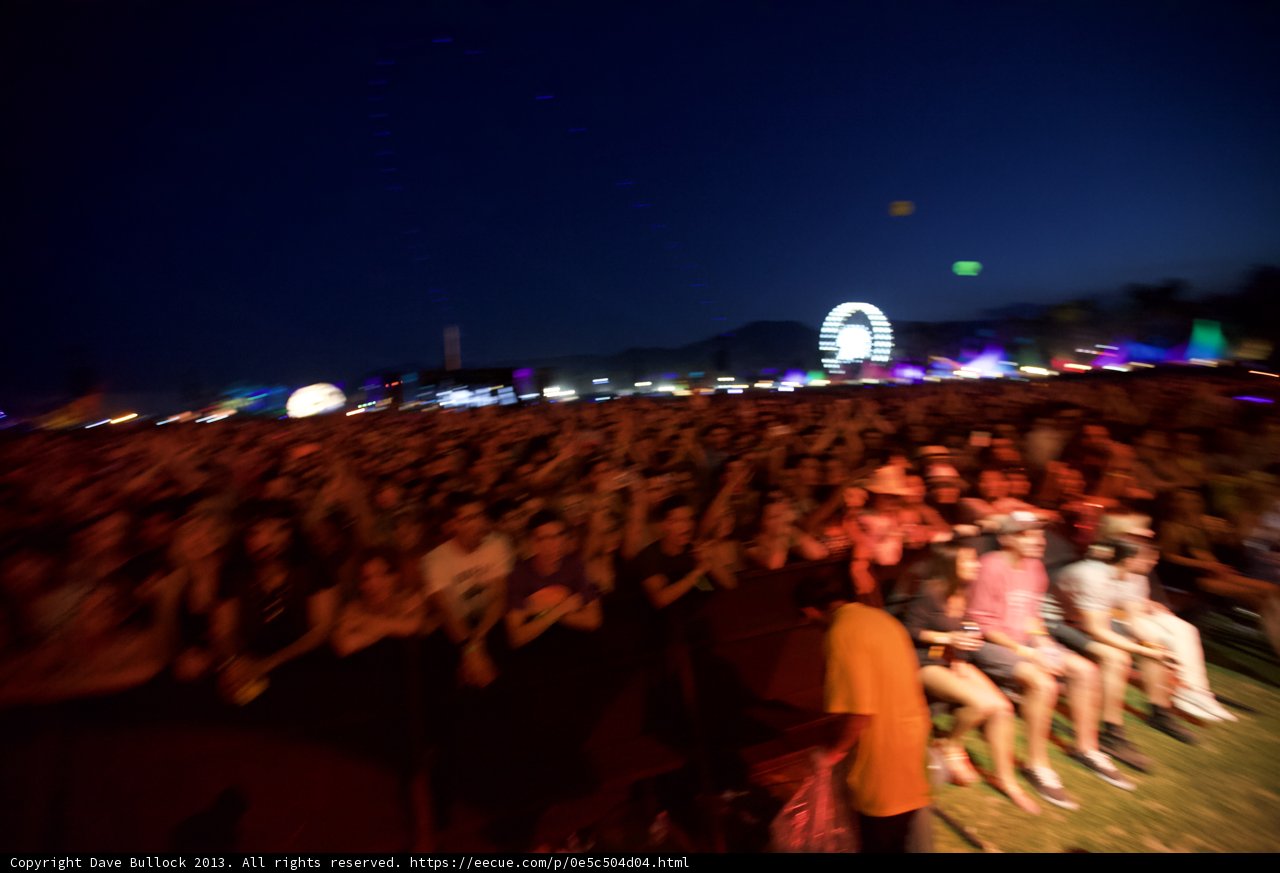 Nighttime Music Festival Madness