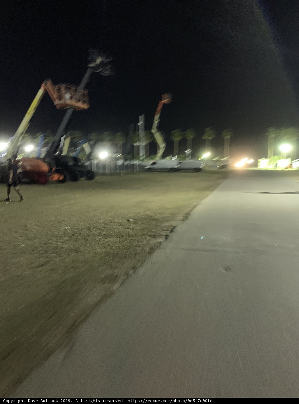 Night Walk on the Beach