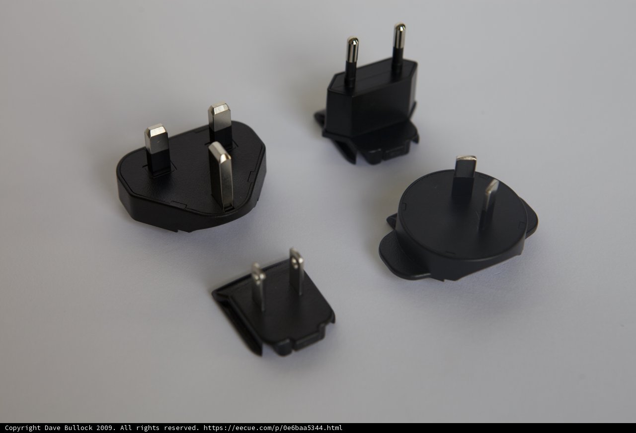 A Variety of Black Plugs