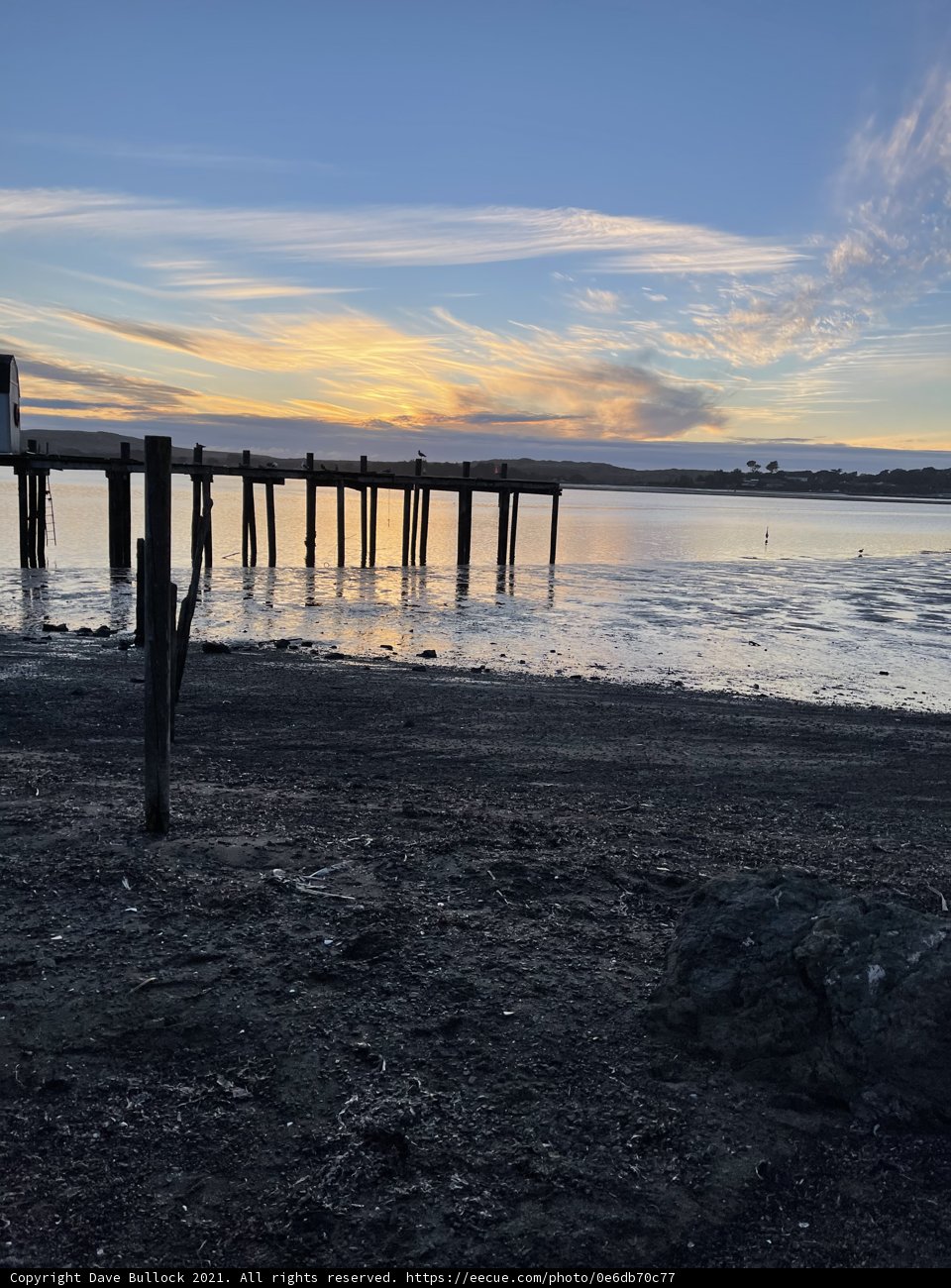 Sunset at Bodega Bay Pier