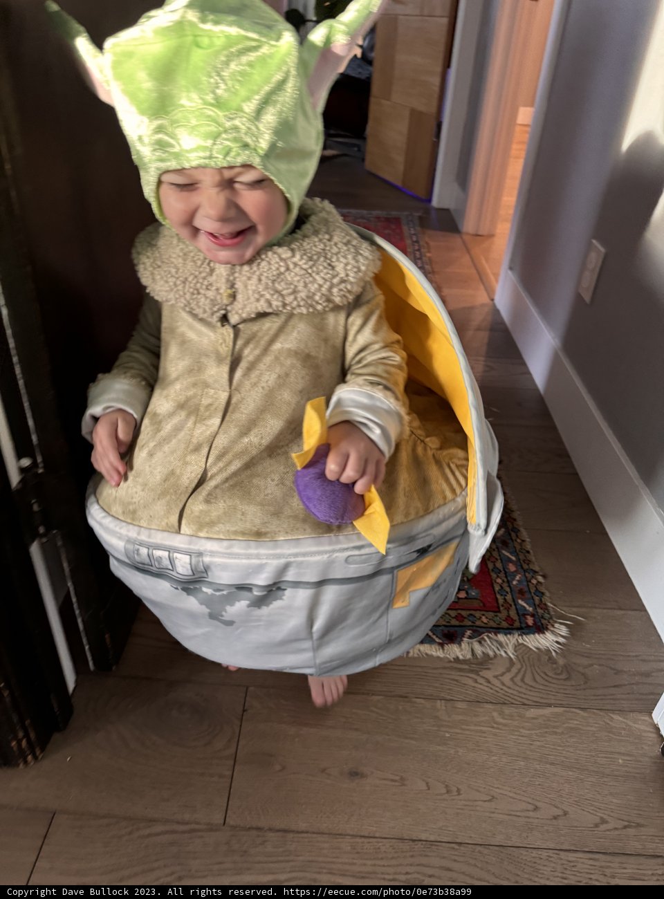 Halloween Morning Cuteness with Wesley