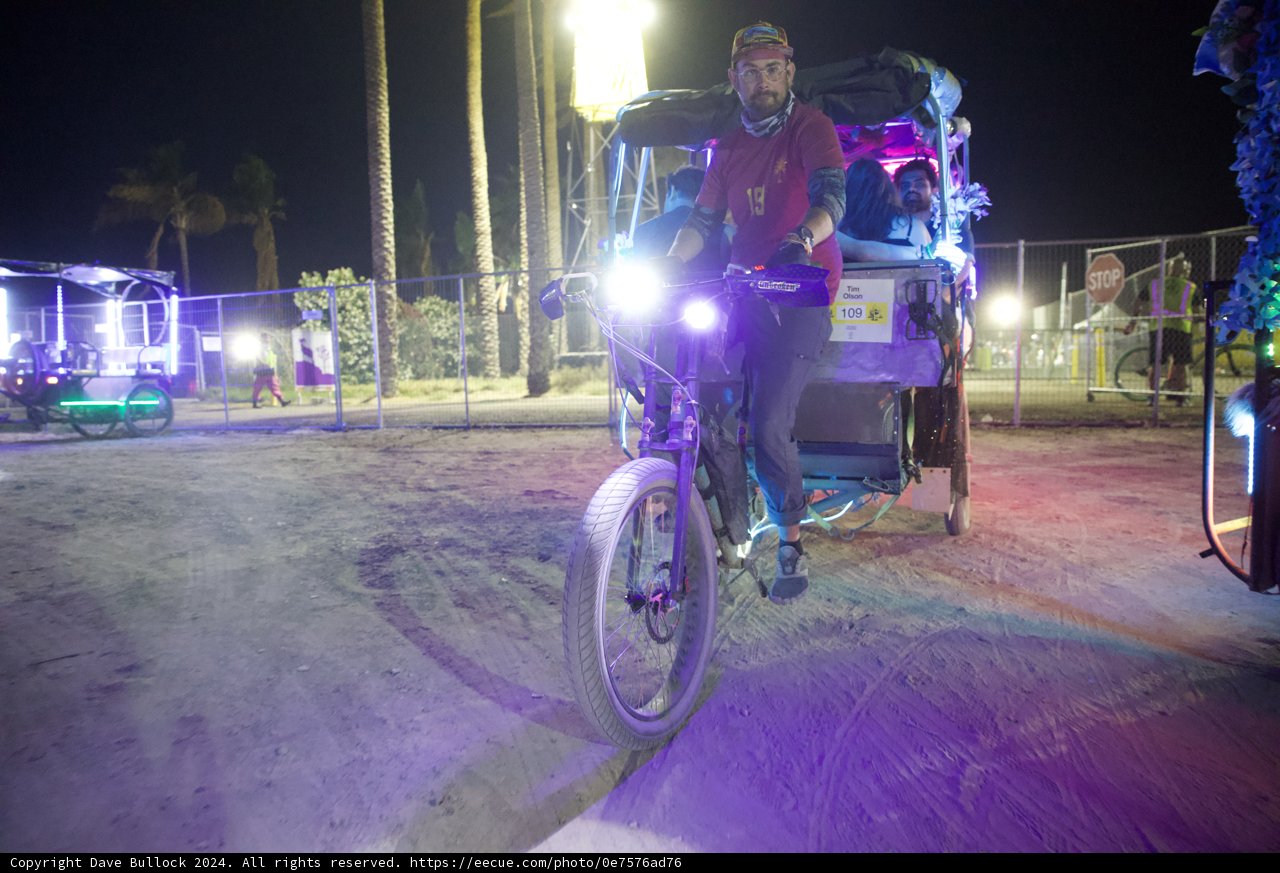 Night Riders: Illuminating Coachella 2024