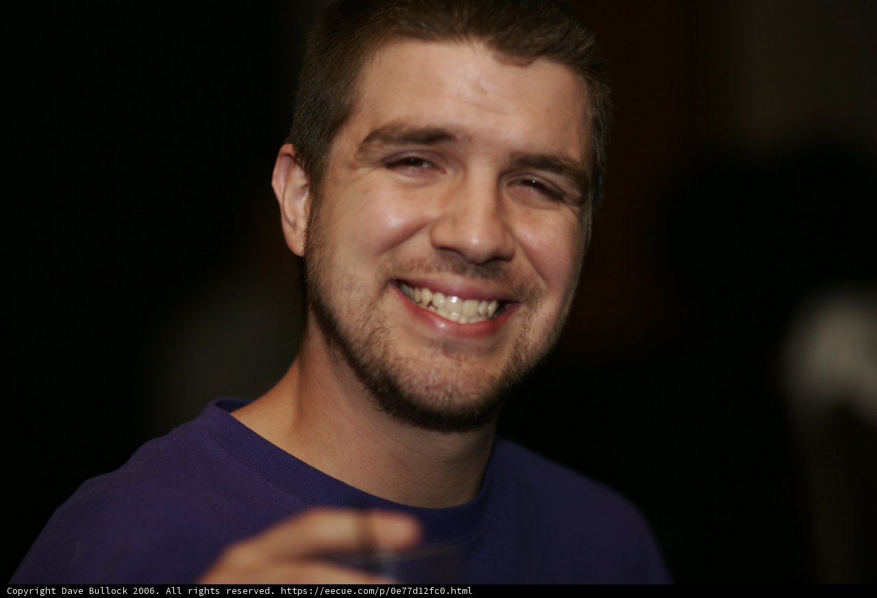 The Happy Man with Dimples