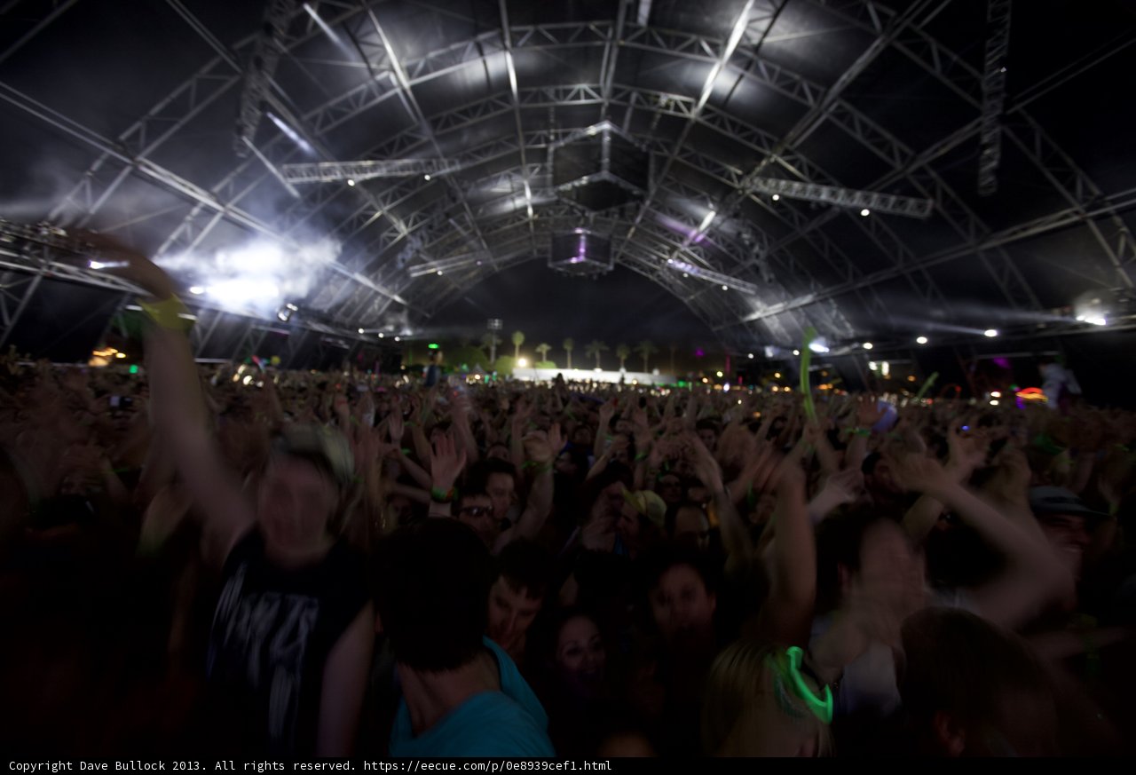 Coachella Crowd Goes Wild