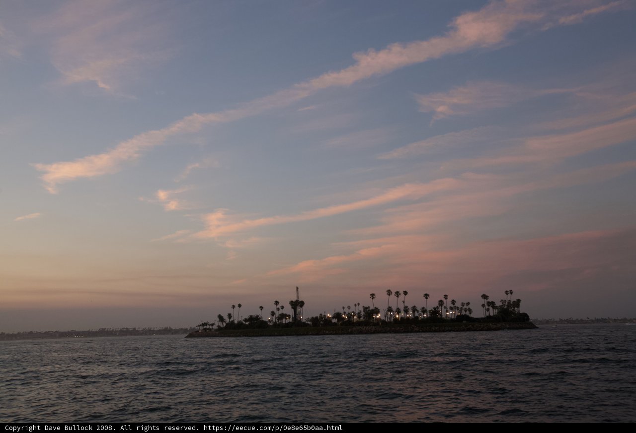 Island Life at Sunset