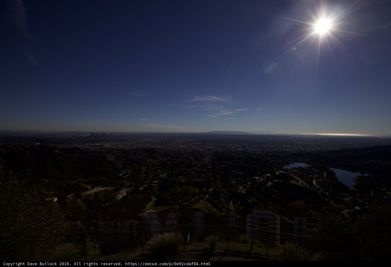 Bright and Beautiful LA Sky