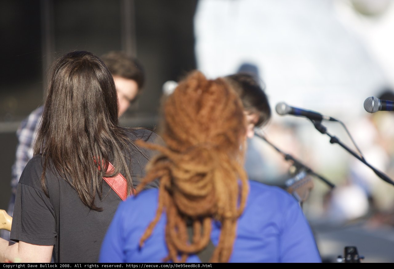 Dreadlocked Woman Slays Guitar at Coachella