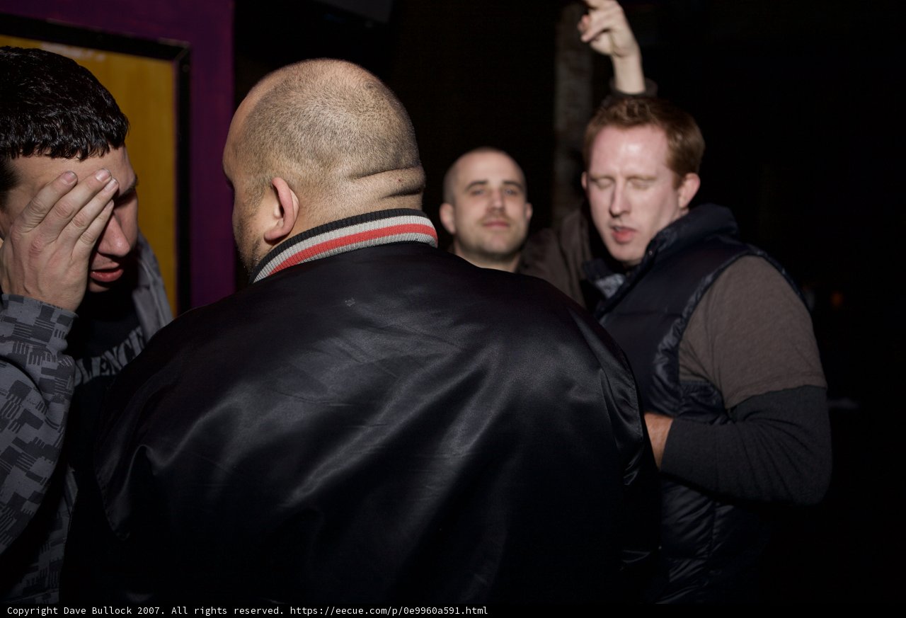 Intense Moment among Men