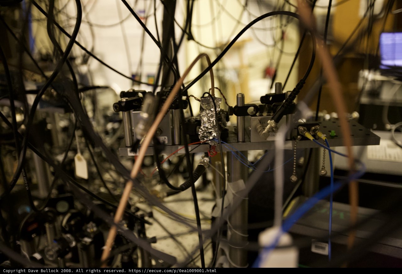 Wires Galore in a Quantum Lab at Caltech
