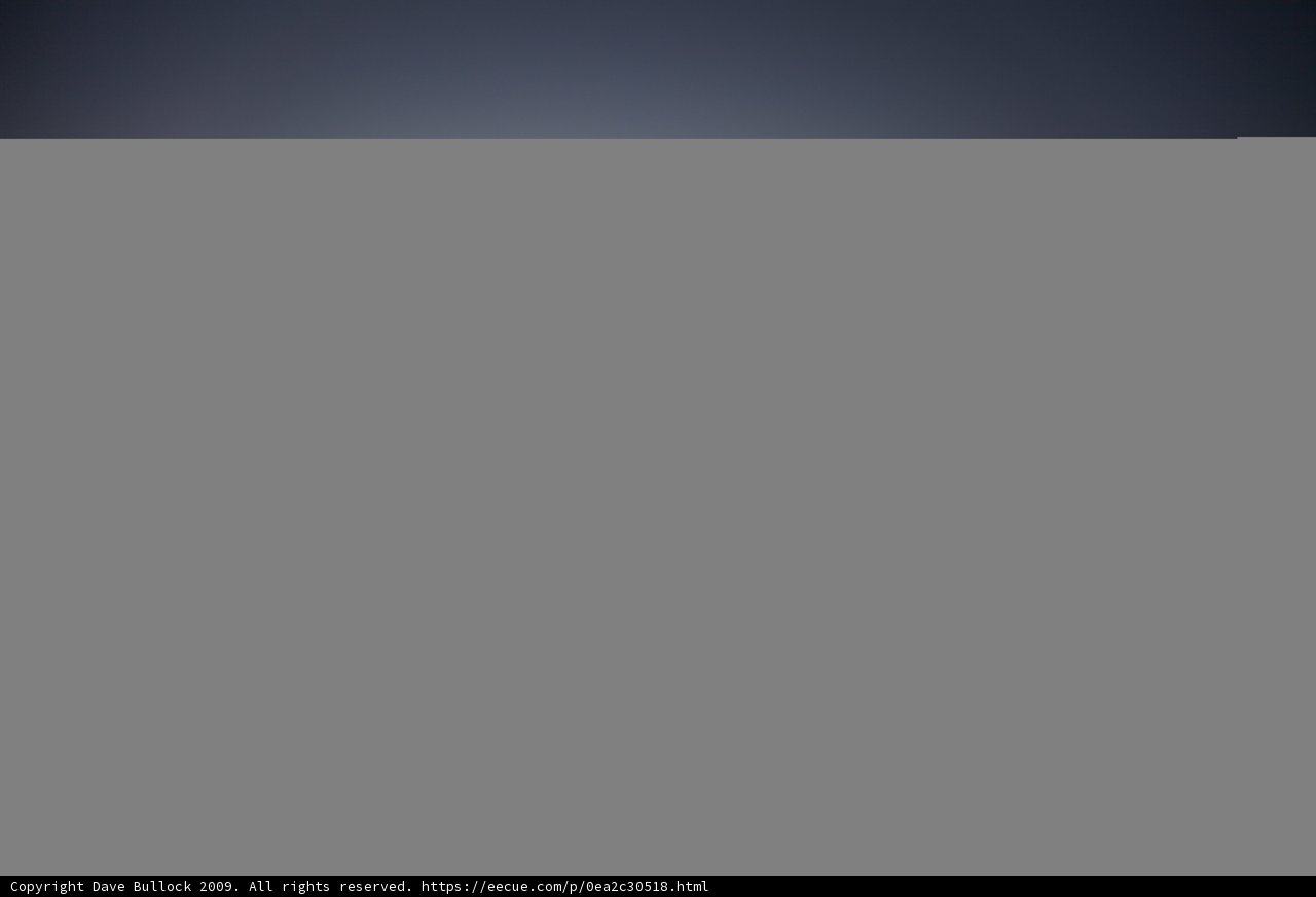 Illuminating Gray Screen
