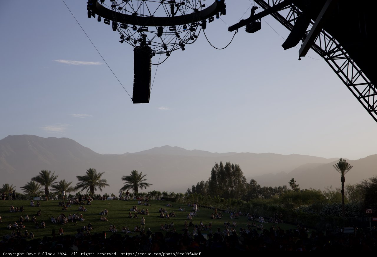 Sunset Silhouettes: Summer Vibes at Coachella 2024