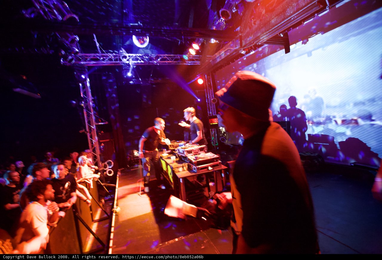 The Urban Crowd Rocks to DJ Adam F's Beats
