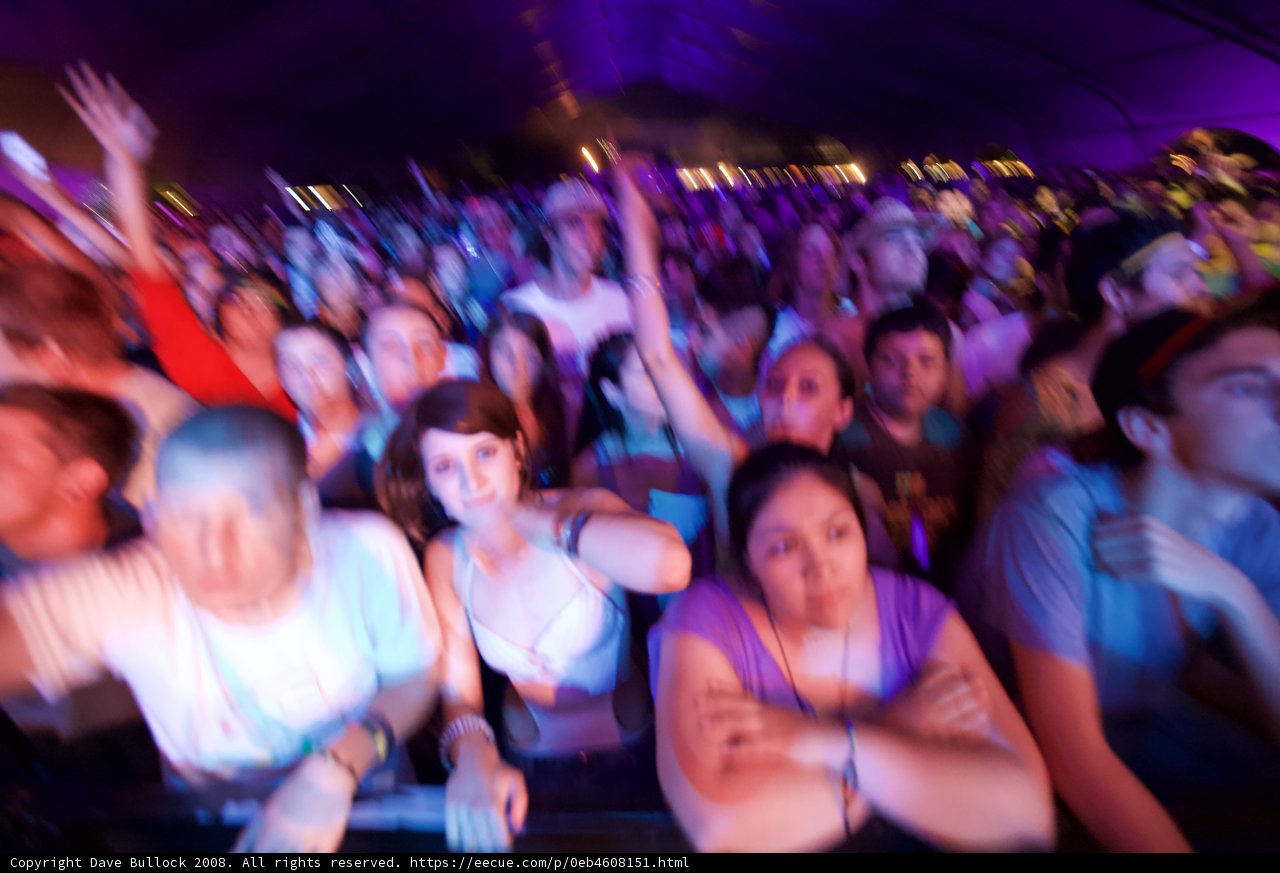 Coachella 2008 Crowd Goes Wild