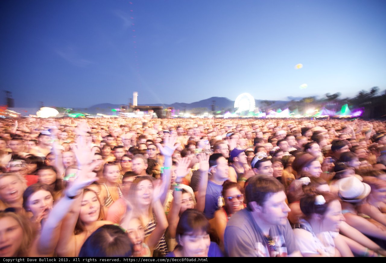 Coachella Crowd Goes Wild