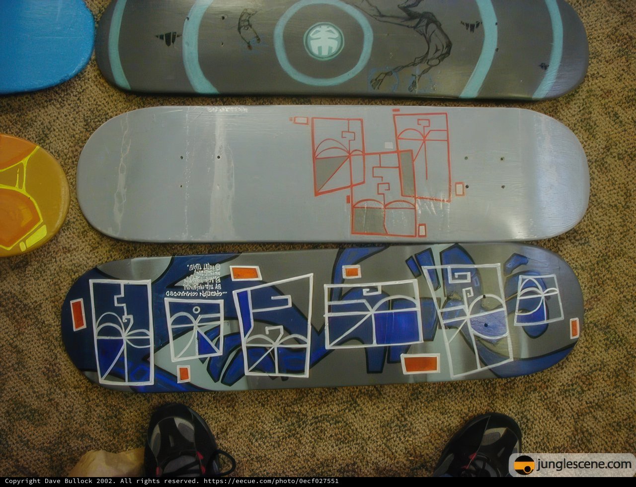 Unique Designs on Skateboards
